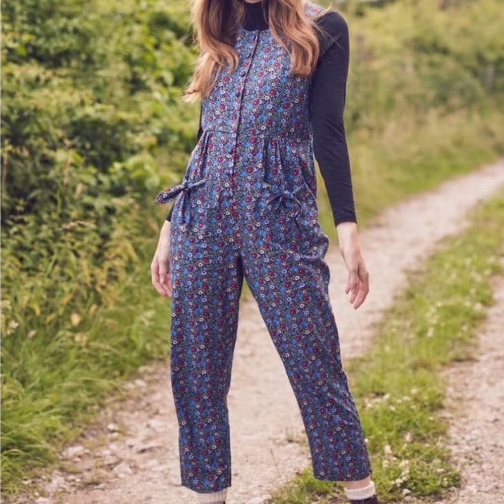 Joanie x Laura Ashley Floral Jumpsuit Size 18